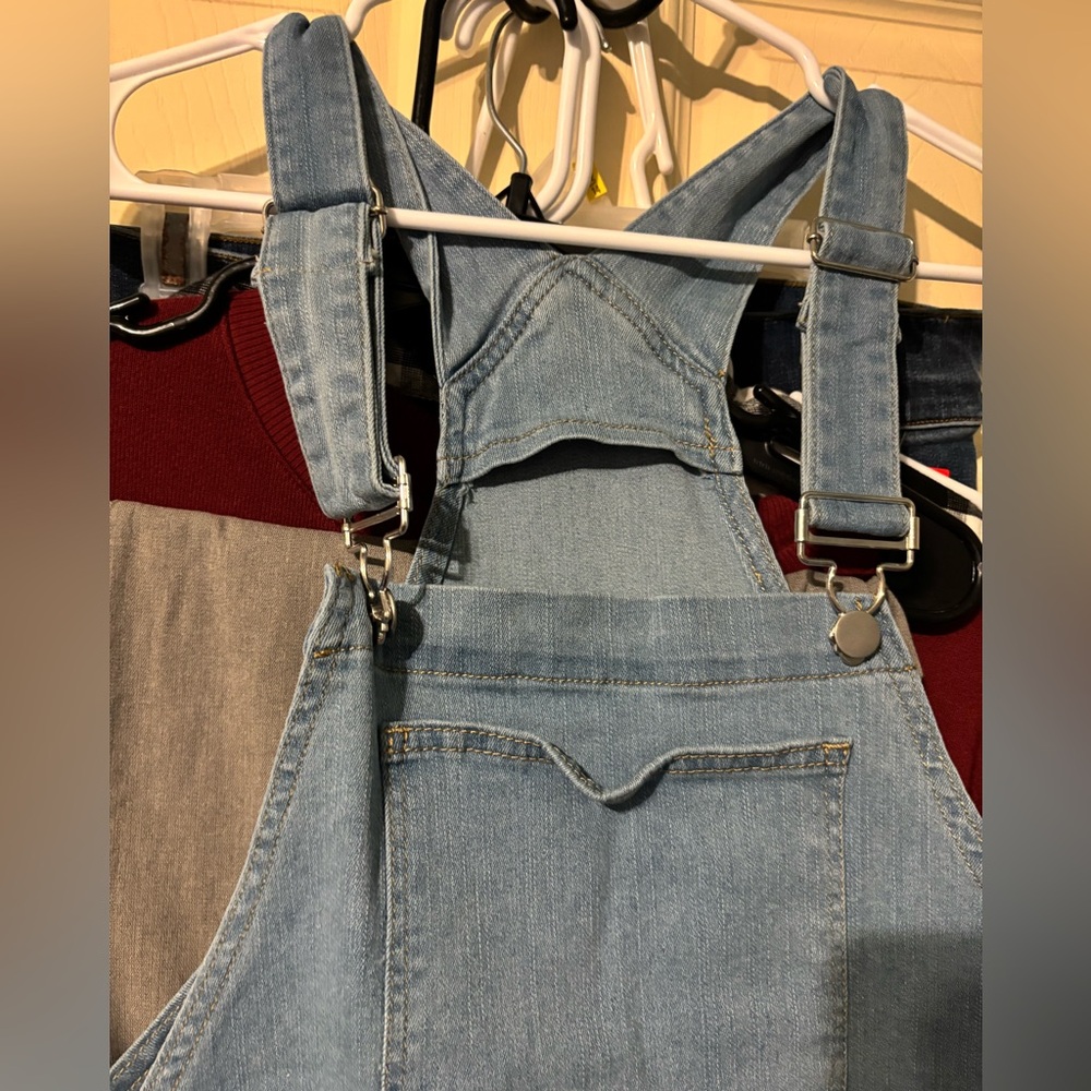 Denim Overall Dress NWOT - Picture 2 of 3